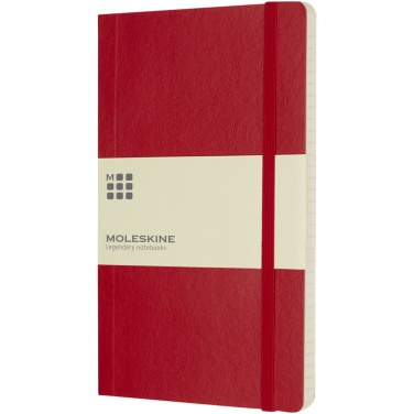 Logo trade promotional gift photo of: Moleskine Classic L soft cover notebook - ruled