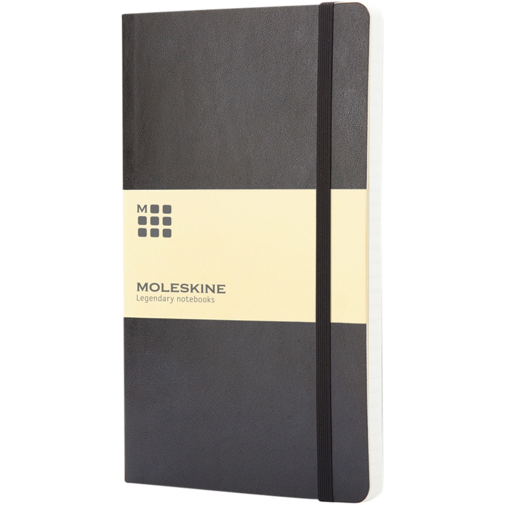 Logo trade business gift photo of: Moleskine Classic PK soft cover notebook - ruled