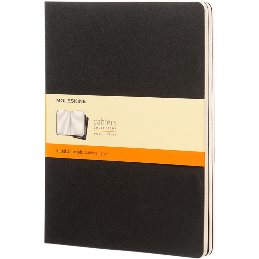 Logo trade promotional gifts image of: Moleskine Cahier Journal XL - ruled