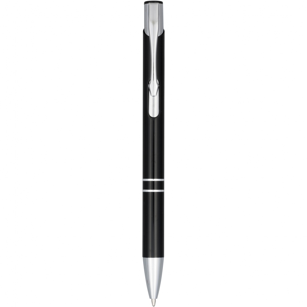 Logotrade promotional merchandise photo of: Moneta anodized aluminium click ballpoint pen