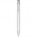 Moneta anodized aluminium click ballpoint pen, Silver