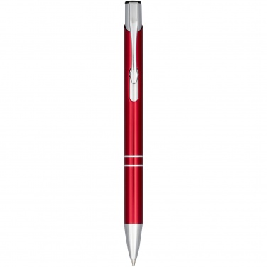 Logotrade promotional merchandise picture of: Moneta anodized aluminium click ballpoint pen