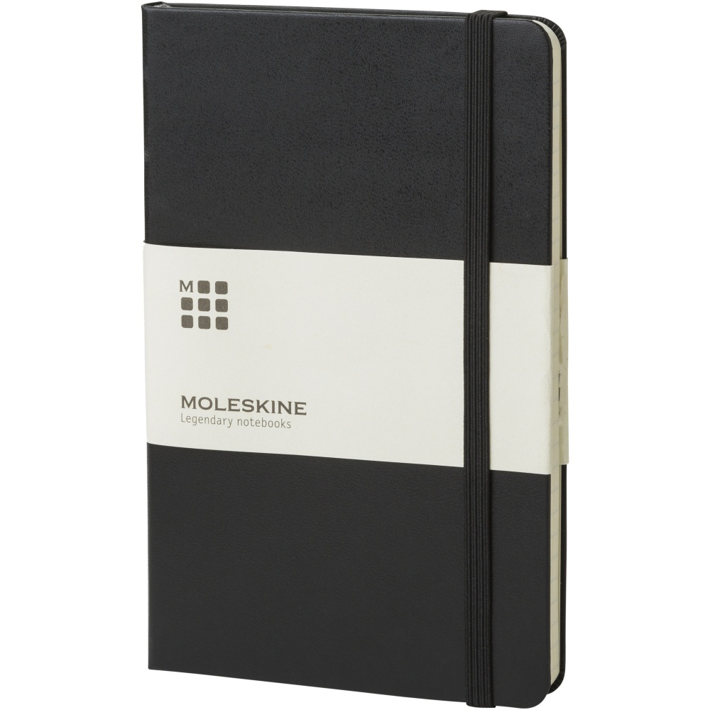 Logotrade advertising products photo of: Moleskine Classic L hard cover notebook - plain