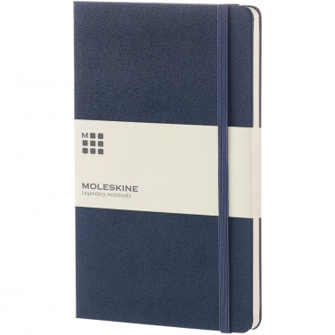 Logo trade business gifts image of: Moleskine Classic L hard cover notebook - plain