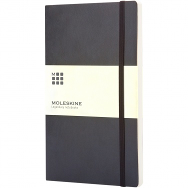 Logo trade corporate gifts image of: Moleskine Classic L soft cover notebook - plain