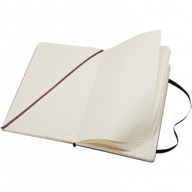 Logo trade promotional gift photo of: Moleskine Classic L hard cover notebook - squared