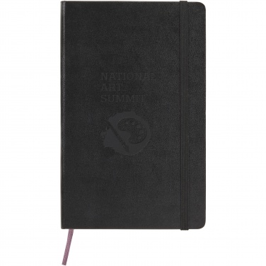 Logo trade promotional products image of: Moleskine Classic L hard cover notebook - dotted