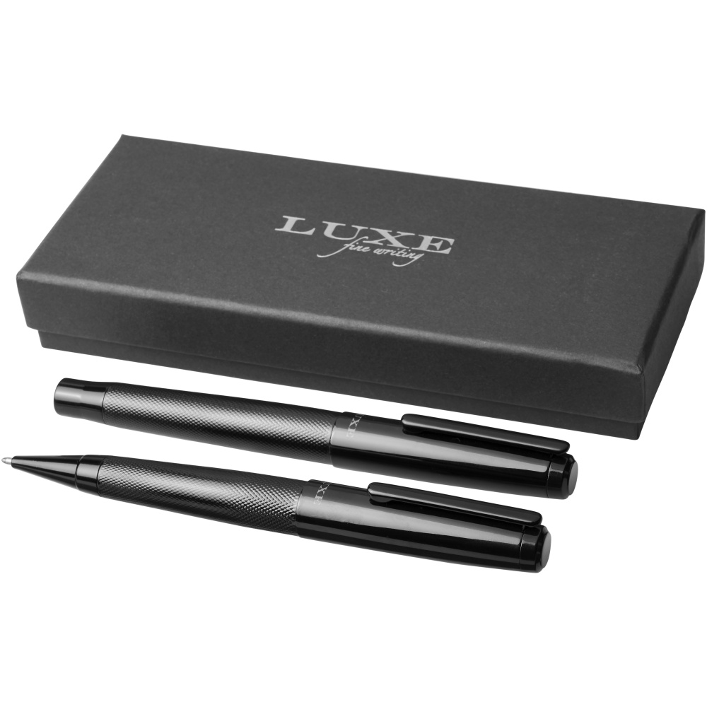 Logotrade advertising products photo of: Gloss duo pen gift set