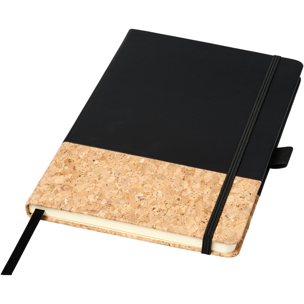 Logotrade promotional merchandise image of: Evora A5 cork thermo PU notebook