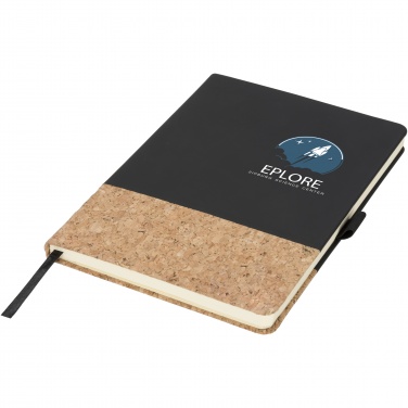 Logotrade advertising product image of: Evora A5 cork thermo PU notebook