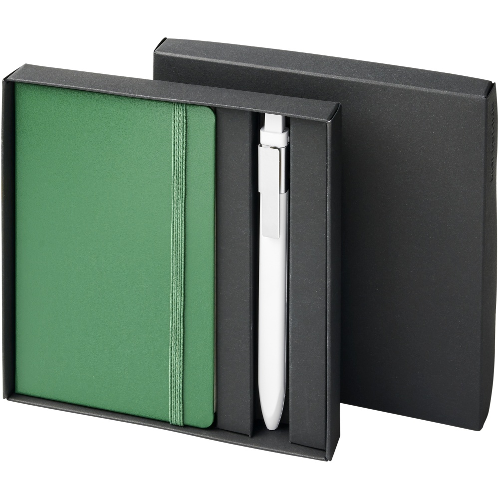 Logotrade promotional product image of: Moleskine Bundle giftbox pocket (notebook + pen)