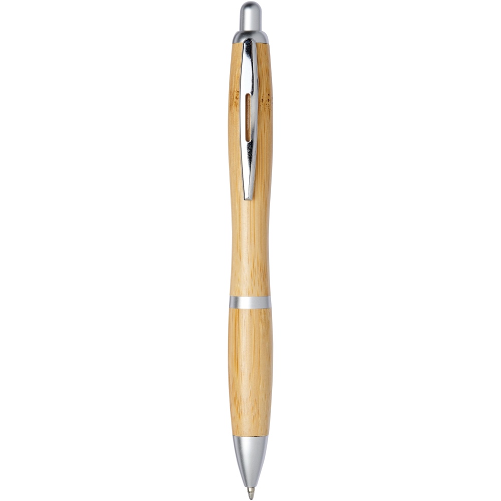 Logotrade promotional giveaway image of: Nash bamboo ballpoint pen