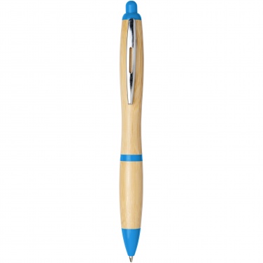 Logo trade promotional products picture of: Nash bamboo ballpoint pen