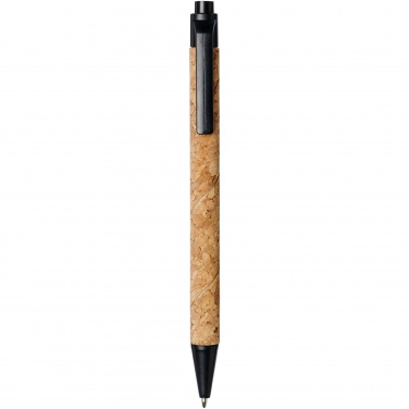 Logotrade promotional items photo of: Midar cork and wheat straw ballpoint pen