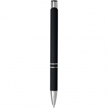 Logotrade promotional product image of: Moneta soft touch ballpoint pen