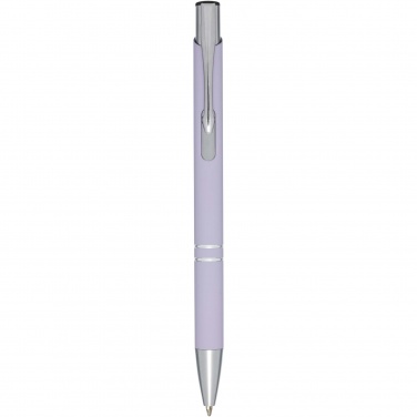 Logo trade promotional merchandise image of: Moneta soft touch ballpoint pen