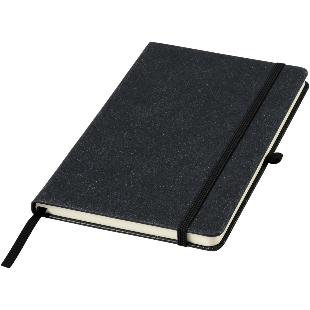 Logotrade promotional gift image of: Atlana leather pieces notebook