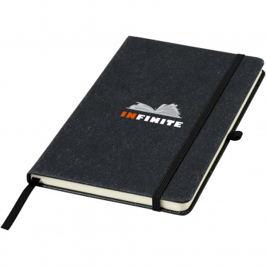 Logo trade advertising product photo of: Atlana leather pieces notebook