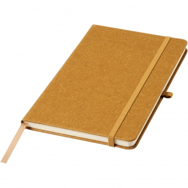 Logotrade promotional product picture of: Atlana leather pieces notebook