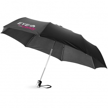 Logo trade promotional item photo of: Alex 21.5" foldable auto open/close umbrella