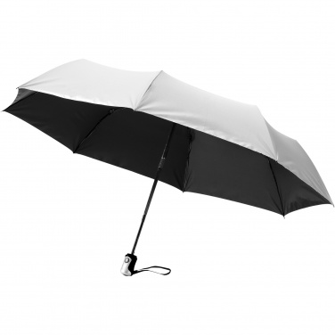 Logo trade promotional merchandise image of: Alex 21.5" foldable auto open/close umbrella