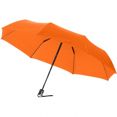 Logo trade corporate gifts image of: Alex 21.5" foldable auto open/close umbrella