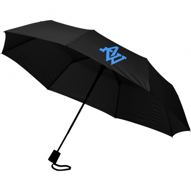 Logo trade promotional gifts picture of: Wali 21" foldable auto open umbrella