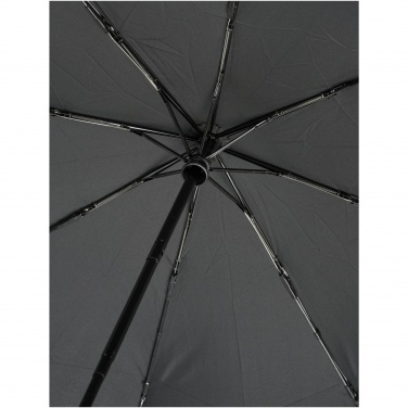 Logo trade promotional giveaway photo of: Bo 21" foldable auto open/close recycled PET umbrella