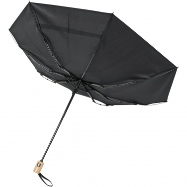 Logo trade promotional gifts picture of: Bo 21" foldable auto open/close recycled PET umbrella