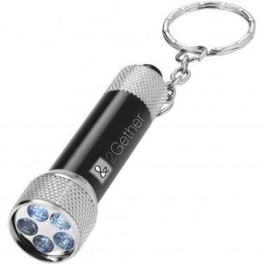 Logo trade promotional giveaways image of: Draco LED keychain light