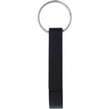 Logo trade promotional product photo of: Tao bottle and can opener keychain