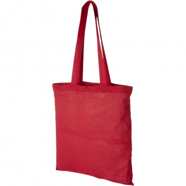 Logo trade promotional merchandise photo of: Carolina 100 g/m² cotton tote bag 7L