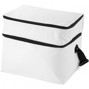 Logo trade promotional merchandise image of: Oslo 2-zippered compartments cooler bag 13L