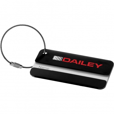 Logo trade advertising products image of: Discovery luggage tag