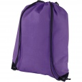 Evergreen non-woven drawstring bag 5L, Lavender