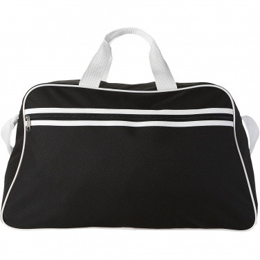 Logo trade promotional products picture of: San Jose 2-stripe sports duffel bag 30L