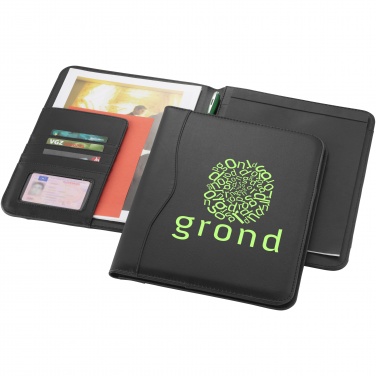 Logo trade promotional gifts image of: Ebony A4 portfolio