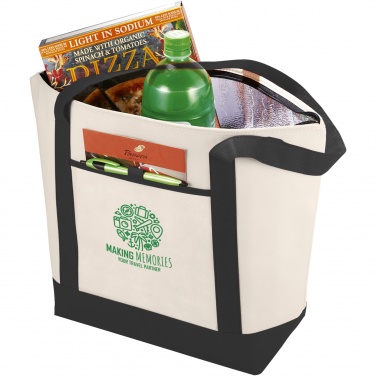 Logo trade promotional merchandise image of: Lighthouse non-woven cooler tote 21L