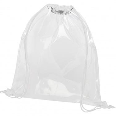 Logotrade promotional giveaways photo of: Lancaster transparent drawstring bag 5L