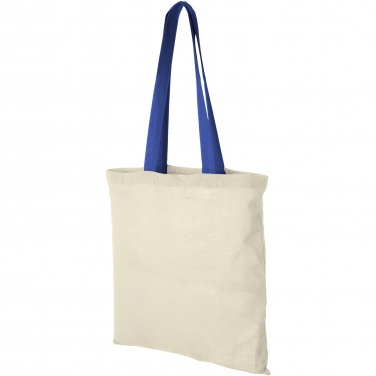 Logo trade promotional item photo of: Nevada 100 g/m² cotton tote bag coloured handles 7L