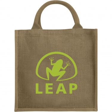 Logo trade advertising product photo of: Chennai jute tote bag 16L