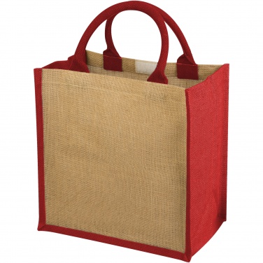 Logo trade advertising products picture of: Chennai jute tote bag 16L