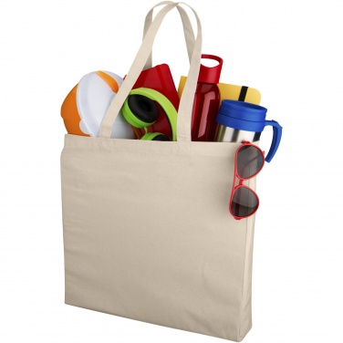 Logo trade corporate gifts picture of: Odessa 220 g/m² cotton tote bag 13L