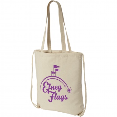 Logotrade business gift image of: Eliza 240 g/m² cotton drawstring bag 6L