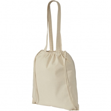 Logotrade promotional gift picture of: Eliza 240 g/m² cotton drawstring bag 6L