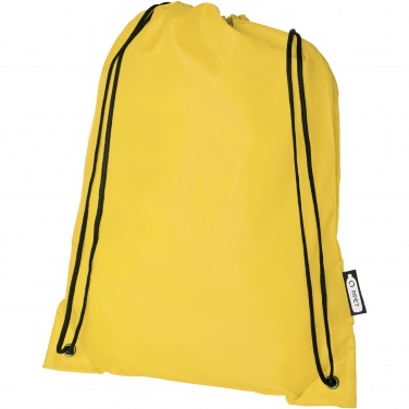 Logotrade promotional item image of: Oriole RPET drawstring bag 5L