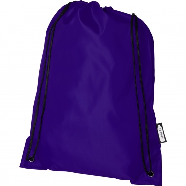 Logotrade promotional product picture of: Oriole RPET drawstring bag 5L