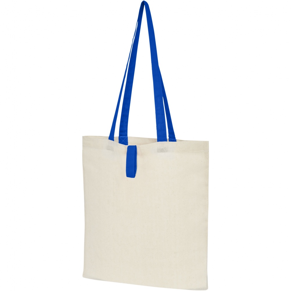 Logotrade advertising products photo of: Nevada 100 g/m² cotton foldable tote bag 7L