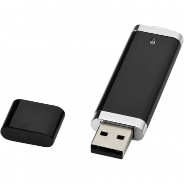 Logo trade advertising products image of: Flat 4GB USB flash drive