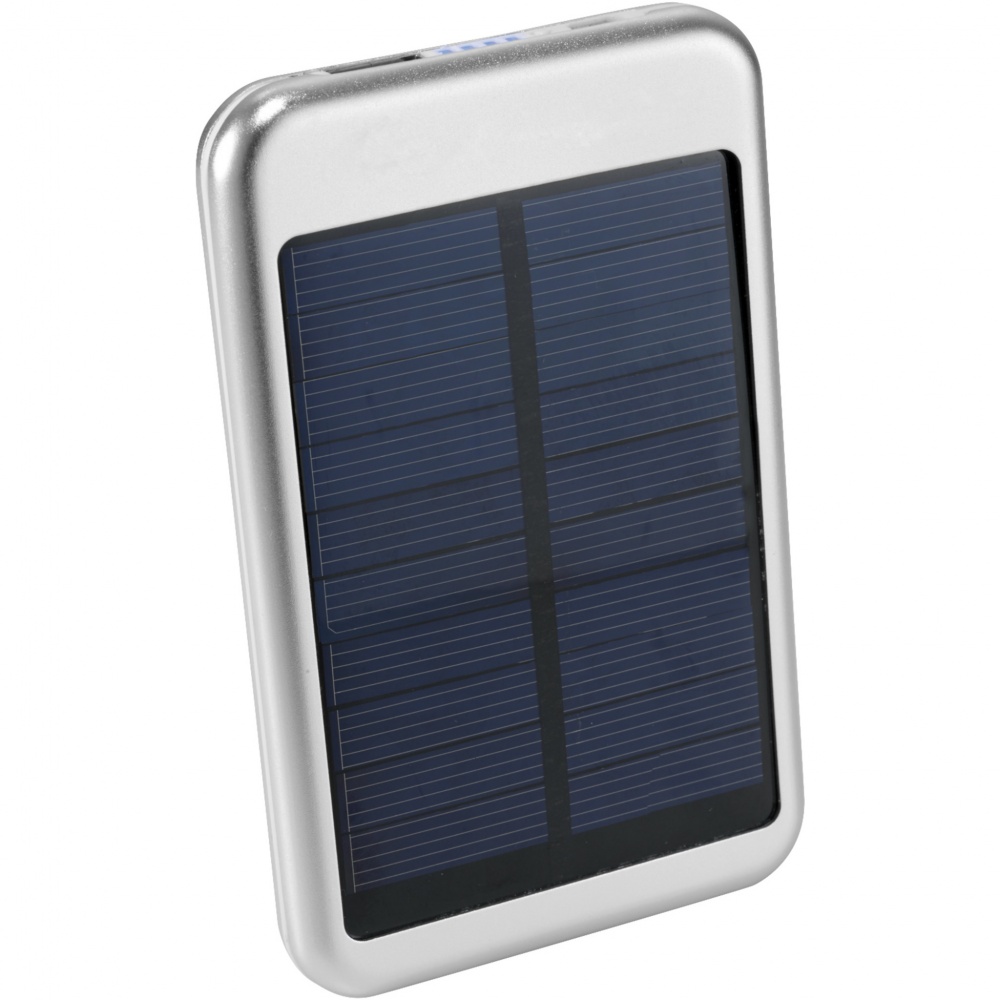 Logo trade advertising products image of: Bask 4000 mAh solar power bank